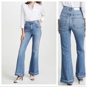 ‼️SOLD‼️ Re/Done High Waisted Cuffed Bell Bottom